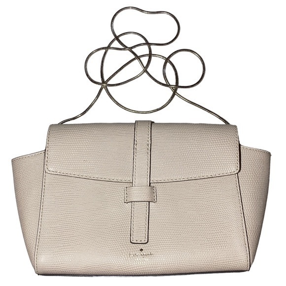 Kate Spade Leather Bag With Chain Strap NWOT - Picture 1 of 9